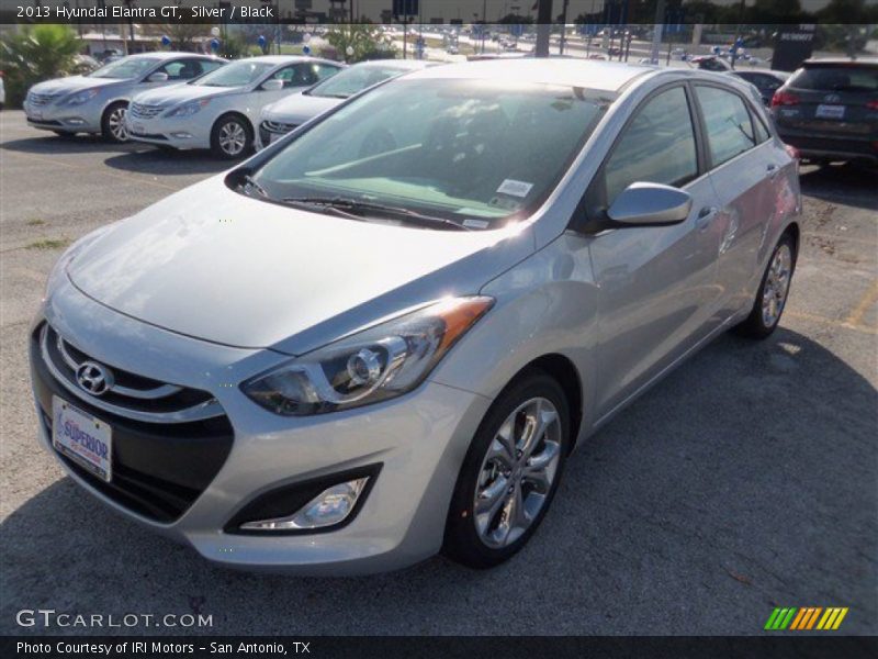 Silver / Black 2013 Hyundai Elantra GT