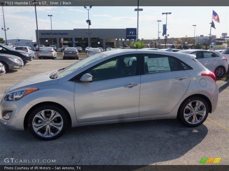 Silver / Black 2013 Hyundai Elantra GT