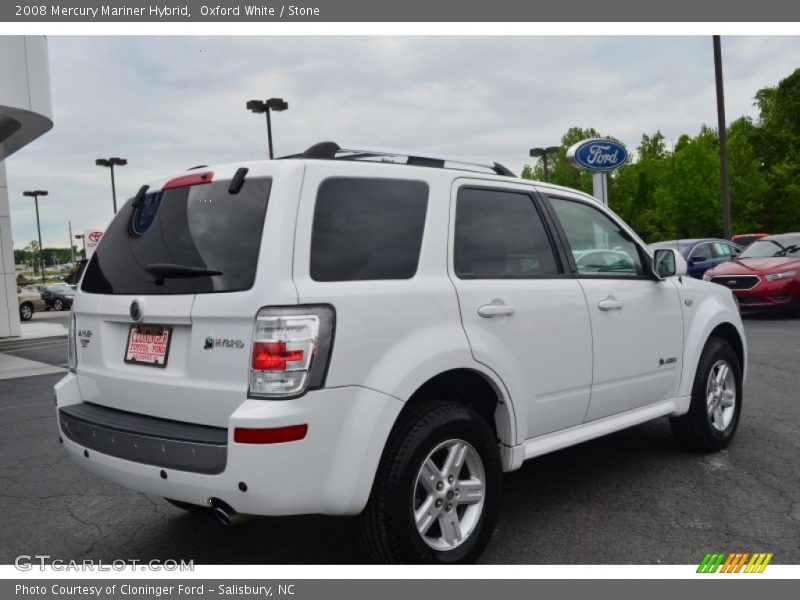 Oxford White / Stone 2008 Mercury Mariner Hybrid
