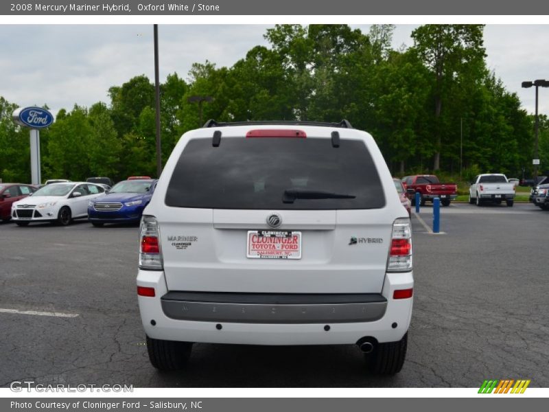 Oxford White / Stone 2008 Mercury Mariner Hybrid
