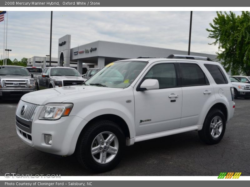 Front 3/4 View of 2008 Mariner Hybrid