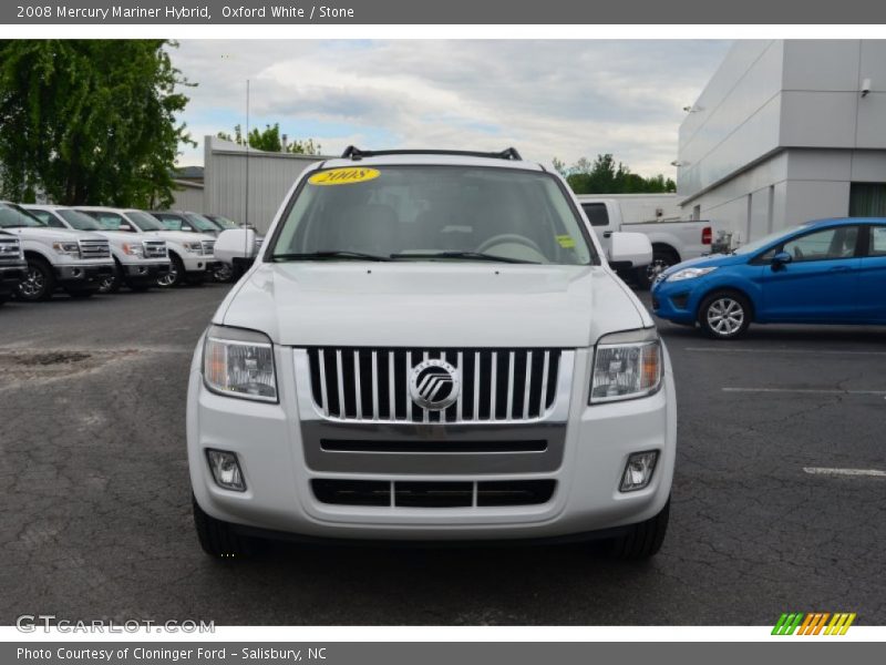 Oxford White / Stone 2008 Mercury Mariner Hybrid