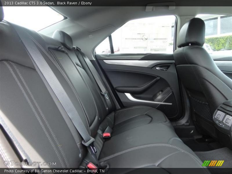 Black Raven / Ebony 2013 Cadillac CTS 3.0 Sedan
