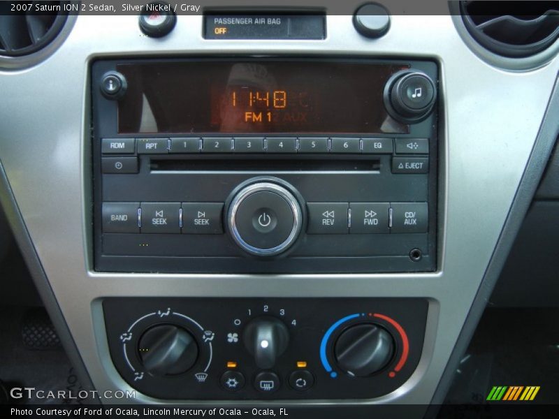 Silver Nickel / Gray 2007 Saturn ION 2 Sedan