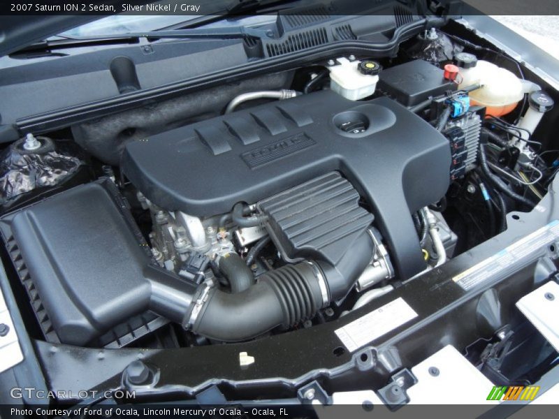 Silver Nickel / Gray 2007 Saturn ION 2 Sedan