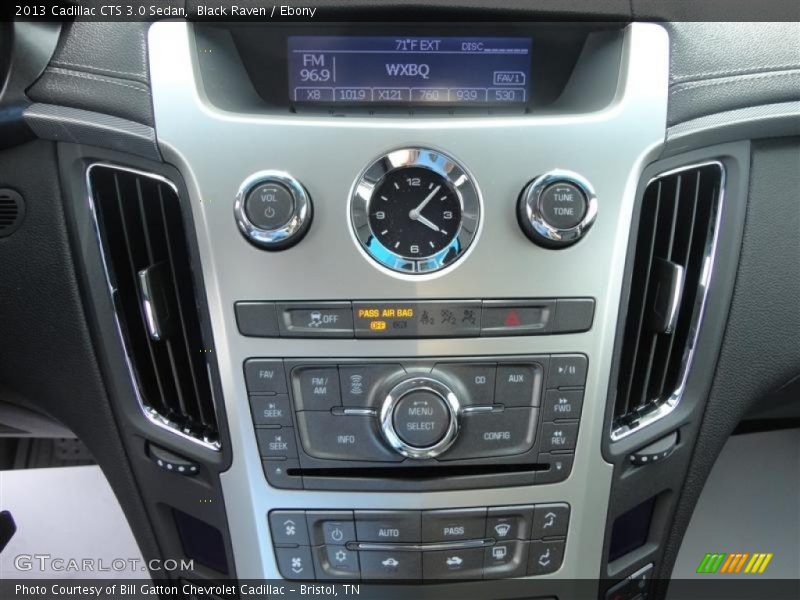 Black Raven / Ebony 2013 Cadillac CTS 3.0 Sedan