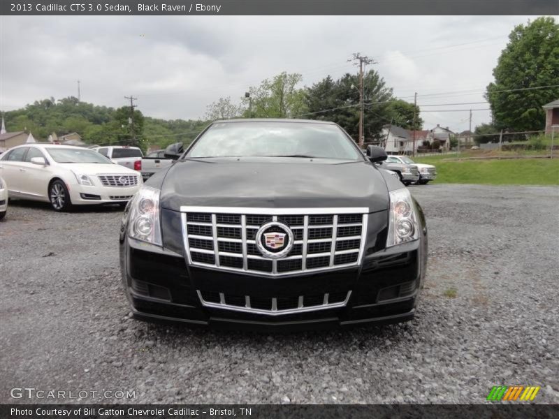 Black Raven / Ebony 2013 Cadillac CTS 3.0 Sedan