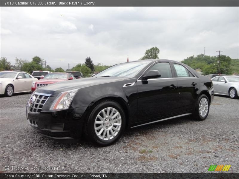 Black Raven / Ebony 2013 Cadillac CTS 3.0 Sedan