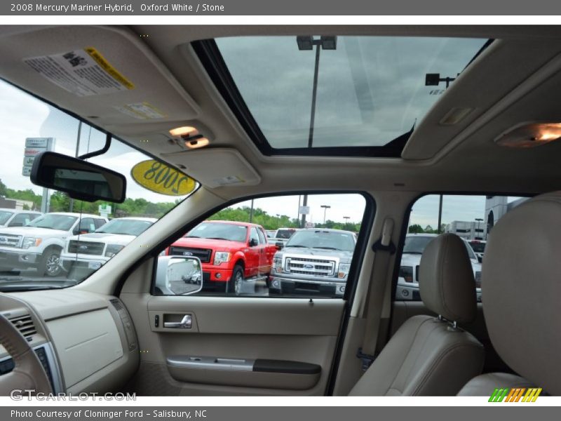 Oxford White / Stone 2008 Mercury Mariner Hybrid