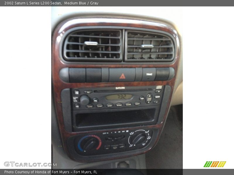 Medium Blue / Gray 2002 Saturn L Series L200 Sedan