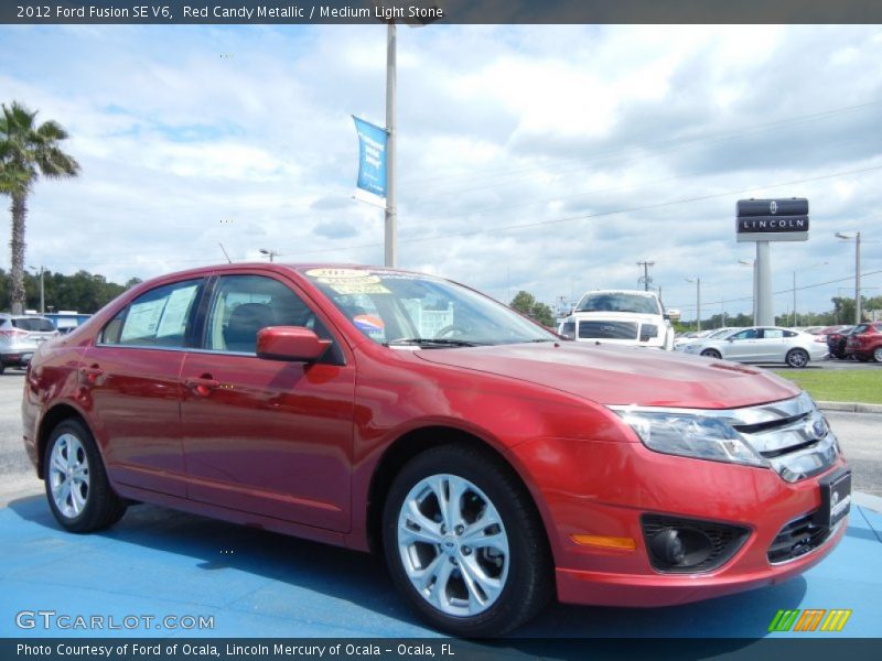 Front 3/4 View of 2012 Fusion SE V6