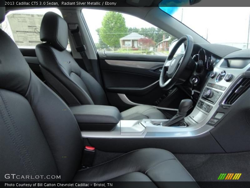 Radiant Silver Metallic / Ebony 2013 Cadillac CTS 3.0 Sedan