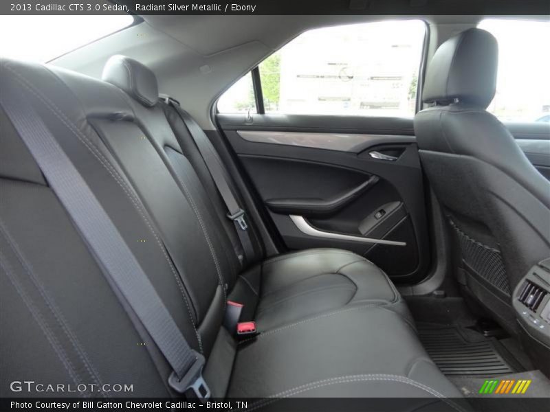 Radiant Silver Metallic / Ebony 2013 Cadillac CTS 3.0 Sedan