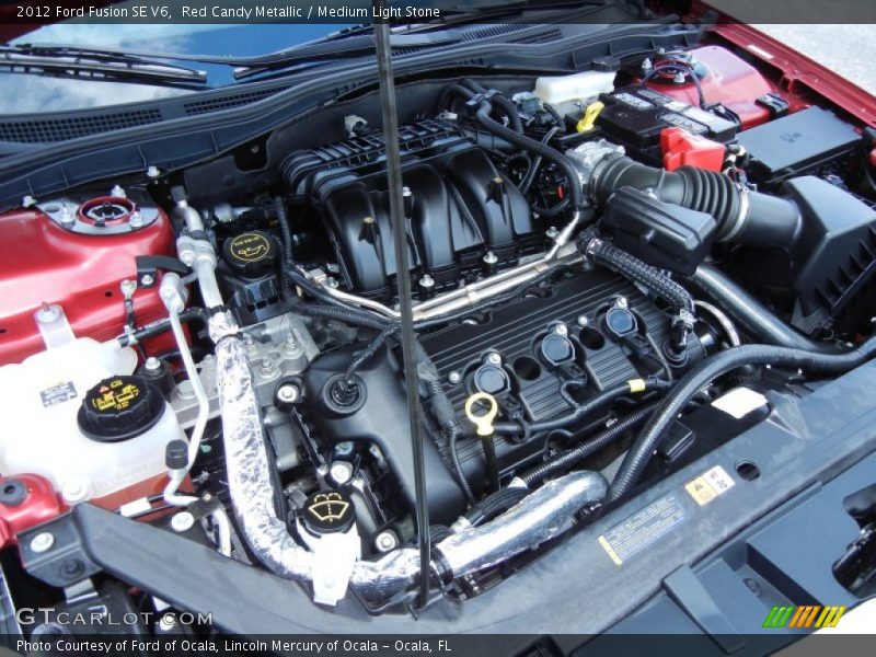  2012 Fusion SE V6 Engine - 3.0 Liter Flex-Fuel DOHC 24-Valve VVT Duratec V6