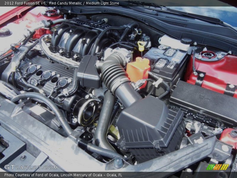  2012 Fusion SE V6 Engine - 3.0 Liter Flex-Fuel DOHC 24-Valve VVT Duratec V6