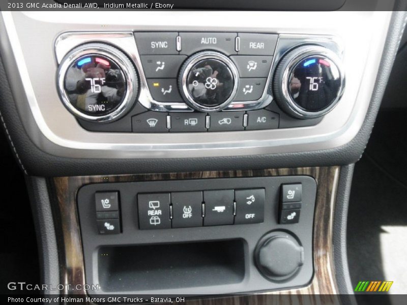 Iridium Metallic / Ebony 2013 GMC Acadia Denali AWD