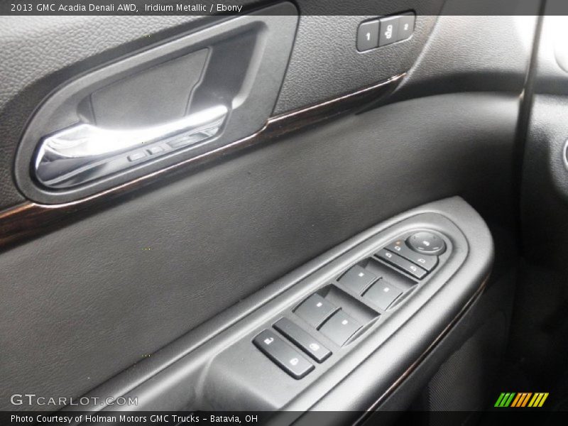 Iridium Metallic / Ebony 2013 GMC Acadia Denali AWD