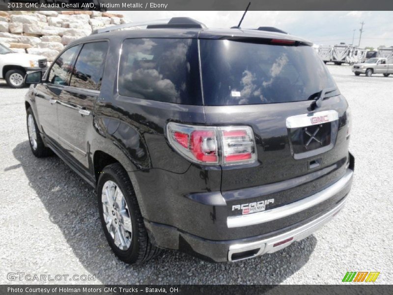 Iridium Metallic / Ebony 2013 GMC Acadia Denali AWD