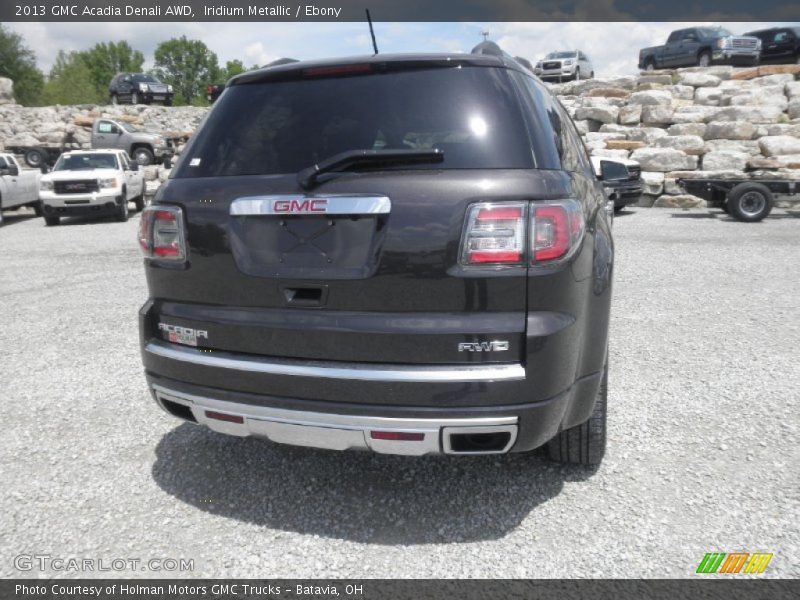 Iridium Metallic / Ebony 2013 GMC Acadia Denali AWD