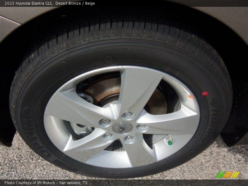 Desert Bronze / Beige 2013 Hyundai Elantra GLS