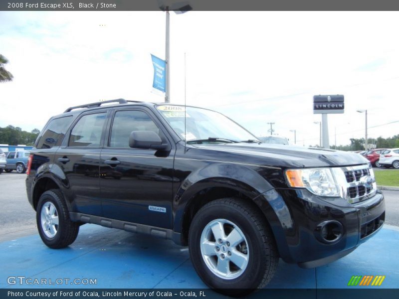 Black / Stone 2008 Ford Escape XLS