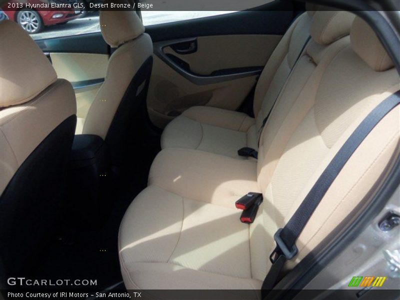 Desert Bronze / Beige 2013 Hyundai Elantra GLS