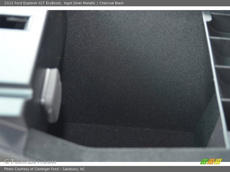 Ingot Silver Metallic / Charcoal Black 2013 Ford Explorer XLT EcoBoost