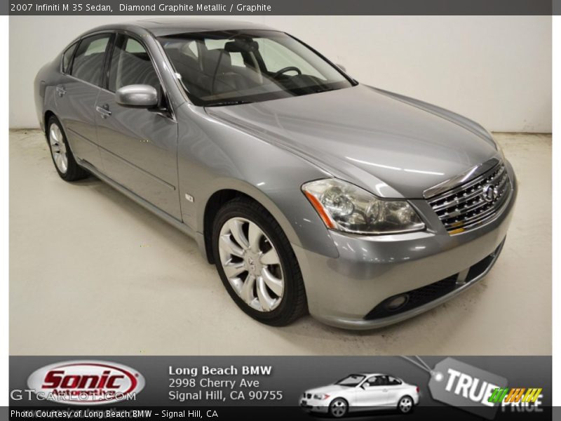Diamond Graphite Metallic / Graphite 2007 Infiniti M 35 Sedan