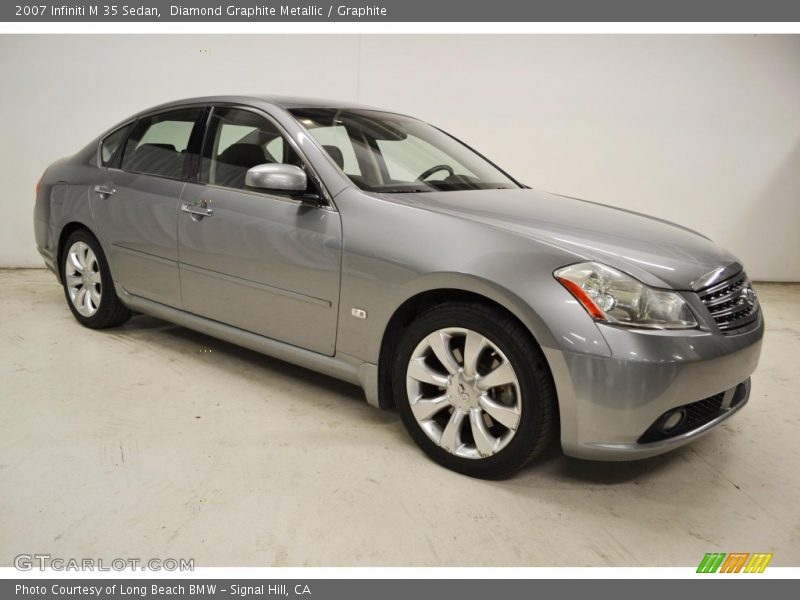 Diamond Graphite Metallic / Graphite 2007 Infiniti M 35 Sedan