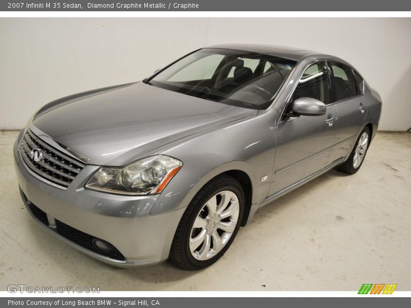 Diamond Graphite Metallic / Graphite 2007 Infiniti M 35 Sedan