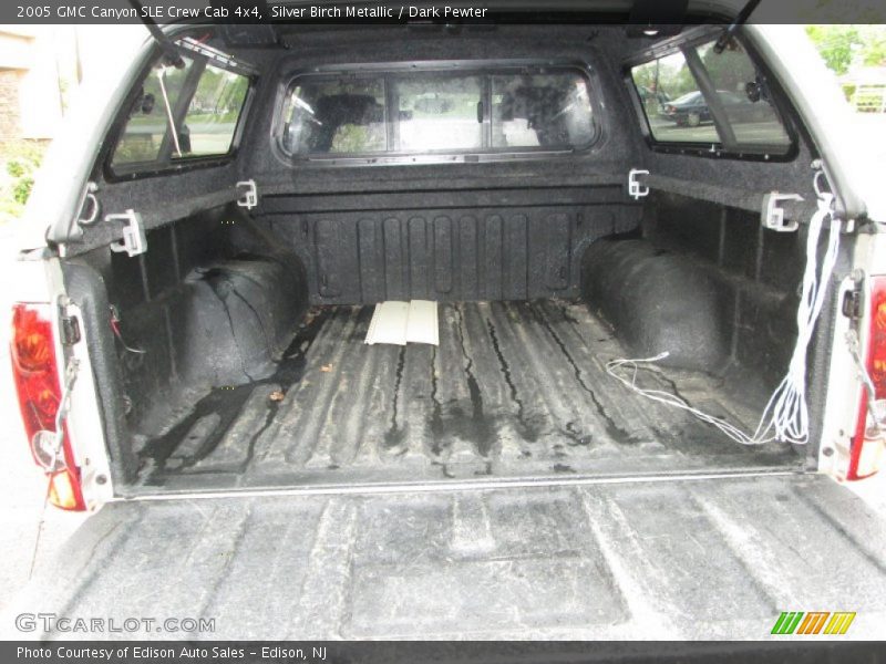 Silver Birch Metallic / Dark Pewter 2005 GMC Canyon SLE Crew Cab 4x4