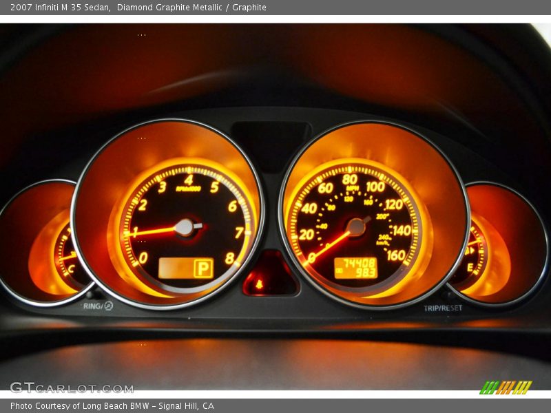 Diamond Graphite Metallic / Graphite 2007 Infiniti M 35 Sedan