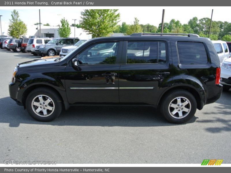 Crystal Black Pearl / Gray 2011 Honda Pilot Touring