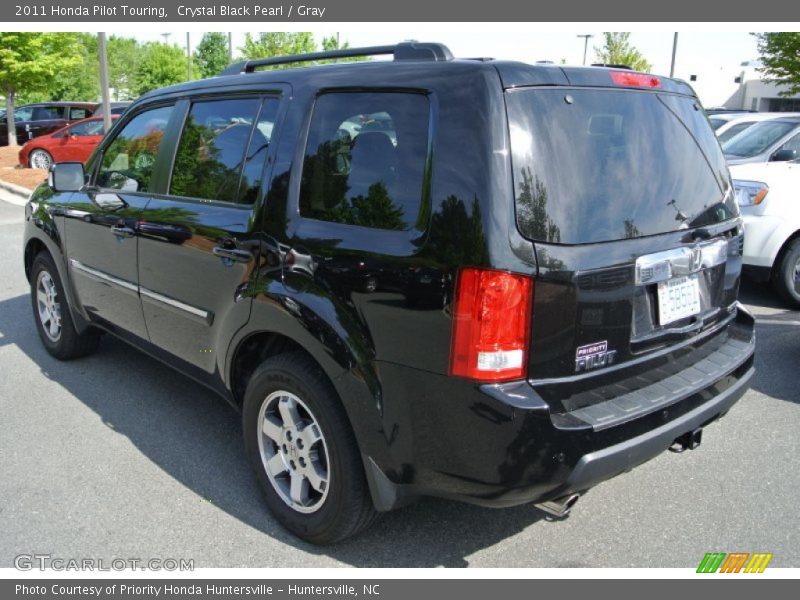 Crystal Black Pearl / Gray 2011 Honda Pilot Touring