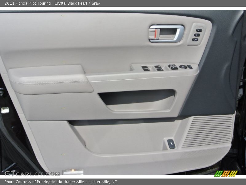 Crystal Black Pearl / Gray 2011 Honda Pilot Touring