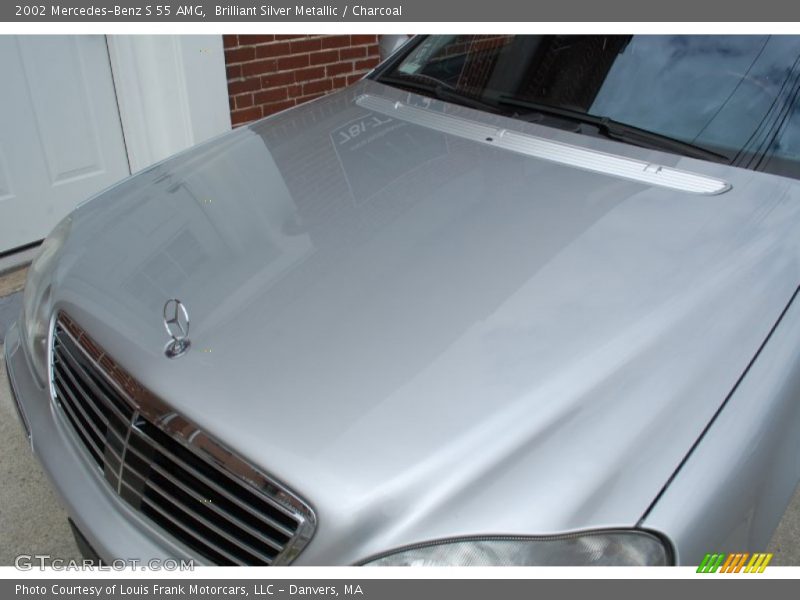 Brilliant Silver Metallic / Charcoal 2002 Mercedes-Benz S 55 AMG