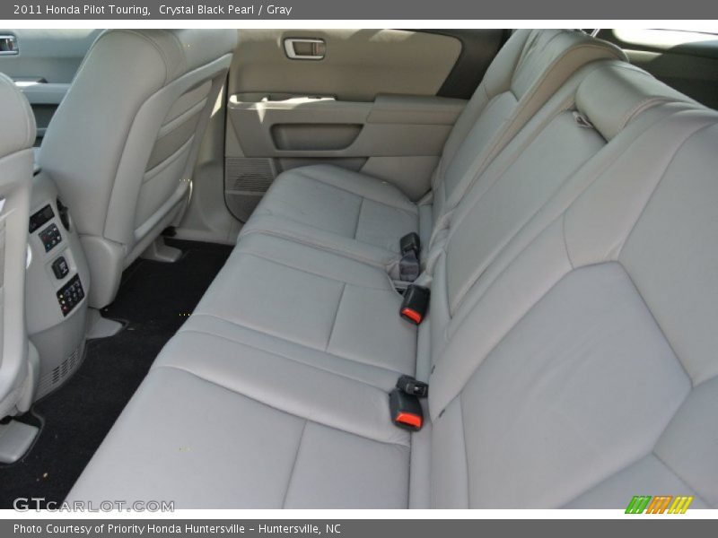 Crystal Black Pearl / Gray 2011 Honda Pilot Touring