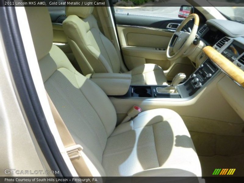 Gold Leaf Metallic / Light Camel 2011 Lincoln MKS AWD