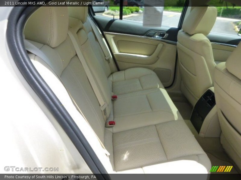 Gold Leaf Metallic / Light Camel 2011 Lincoln MKS AWD