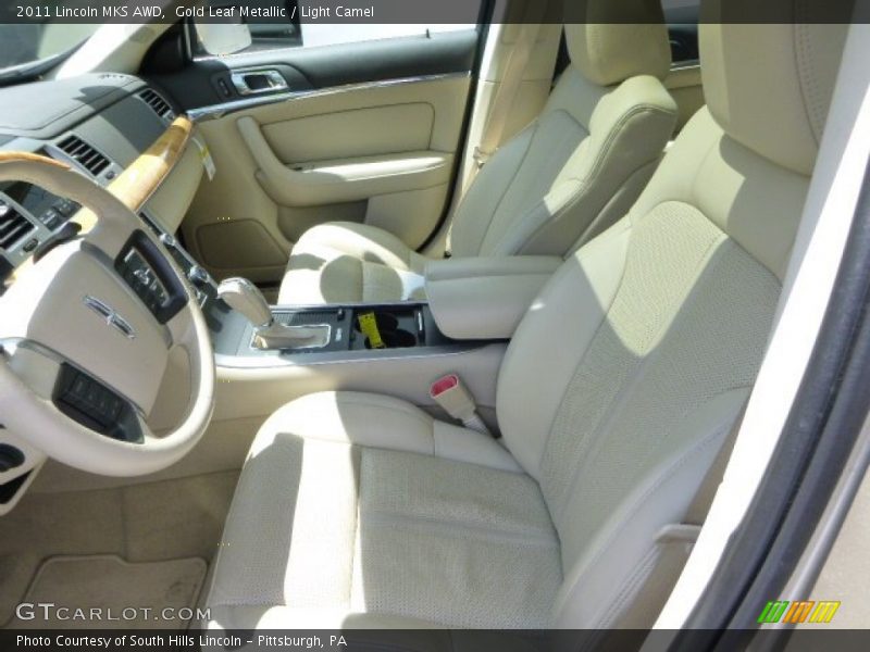 Gold Leaf Metallic / Light Camel 2011 Lincoln MKS AWD
