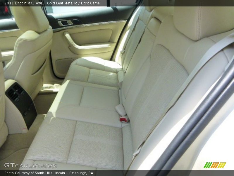 Gold Leaf Metallic / Light Camel 2011 Lincoln MKS AWD
