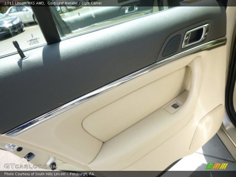 Gold Leaf Metallic / Light Camel 2011 Lincoln MKS AWD