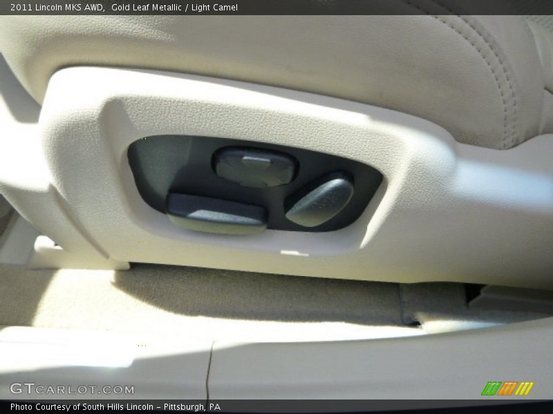 Gold Leaf Metallic / Light Camel 2011 Lincoln MKS AWD