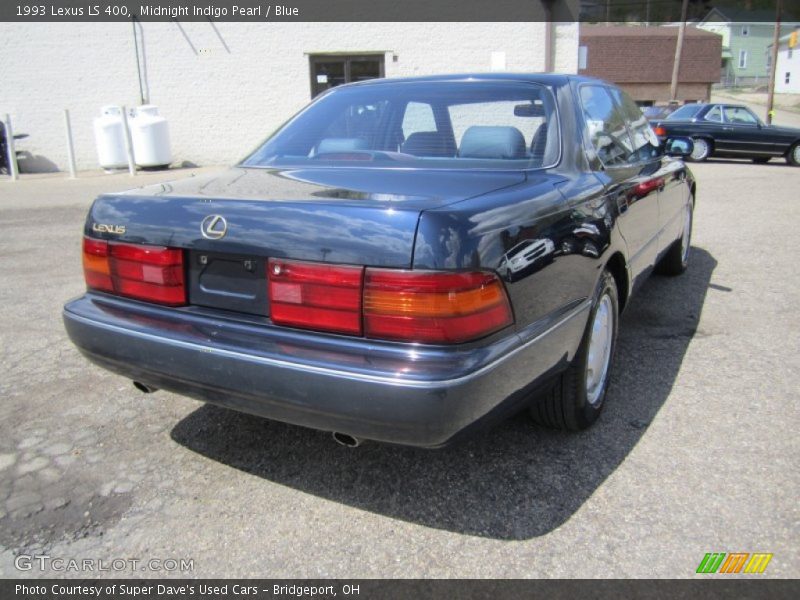 Midnight Indigo Pearl / Blue 1993 Lexus LS 400