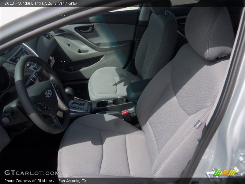 Silver / Gray 2013 Hyundai Elantra GLS