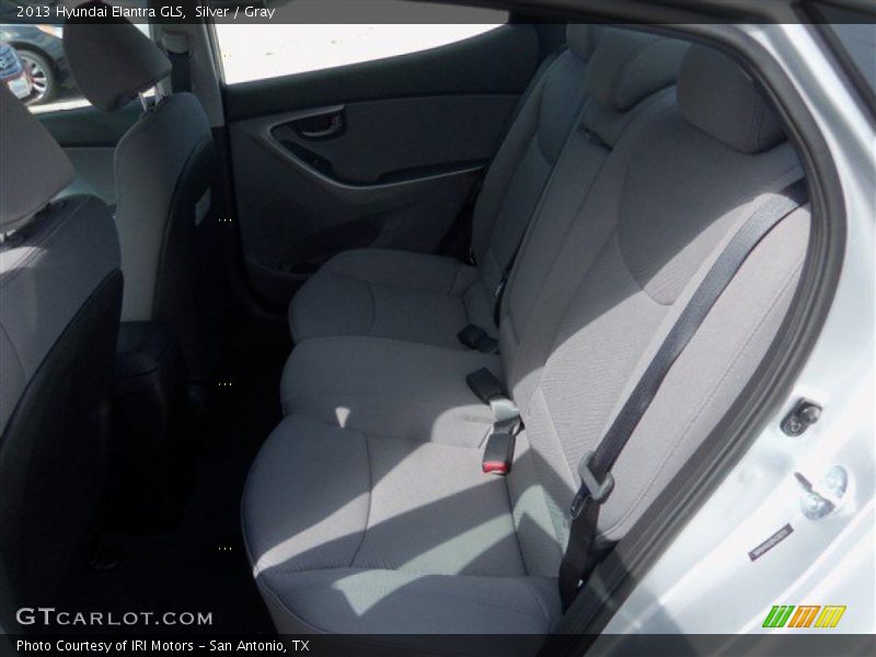 Silver / Gray 2013 Hyundai Elantra GLS