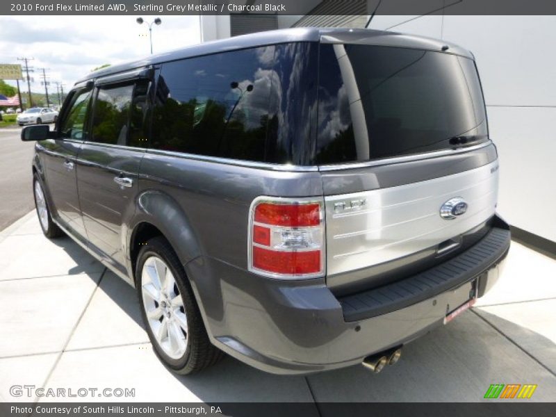 Sterling Grey Metallic / Charcoal Black 2010 Ford Flex Limited AWD