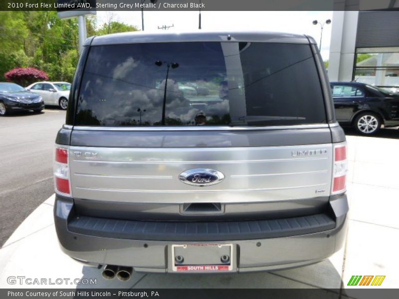 Sterling Grey Metallic / Charcoal Black 2010 Ford Flex Limited AWD