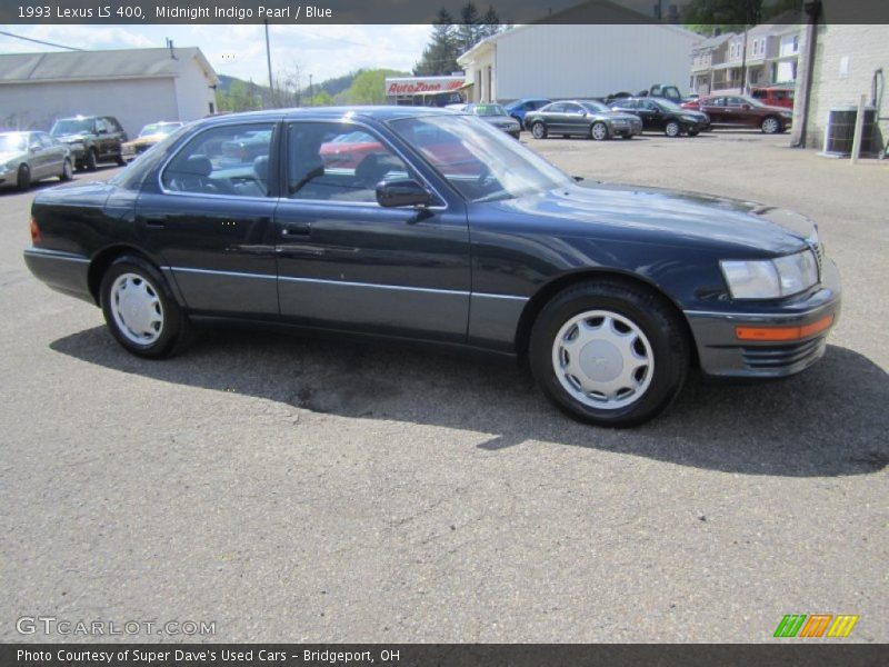 Midnight Indigo Pearl / Blue 1993 Lexus LS 400