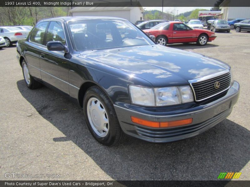 Midnight Indigo Pearl / Blue 1993 Lexus LS 400